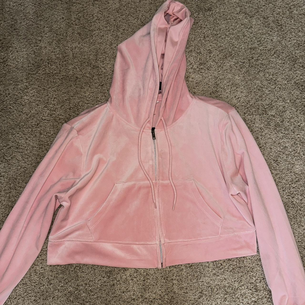 target pink cropped hoodie brand new with... Depop