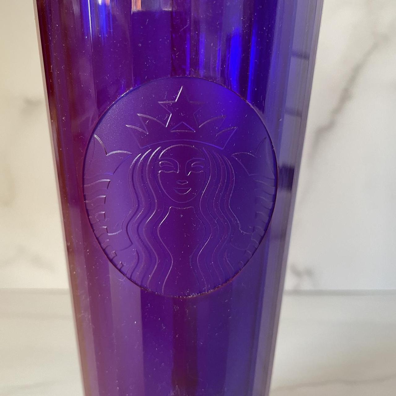 Starbucks Venti Purple Kaleidoscope Cold Cup - Depop