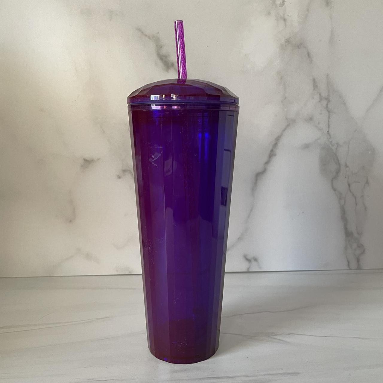 Starbucks Venti Purple Kaleidoscope Cold Cup - Depop