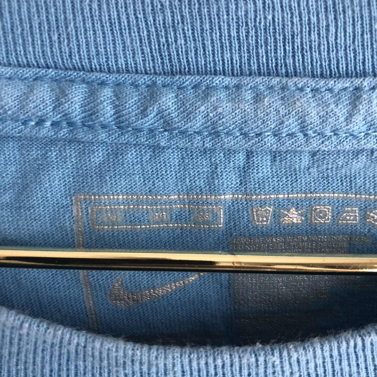 carolina blue nike shirt