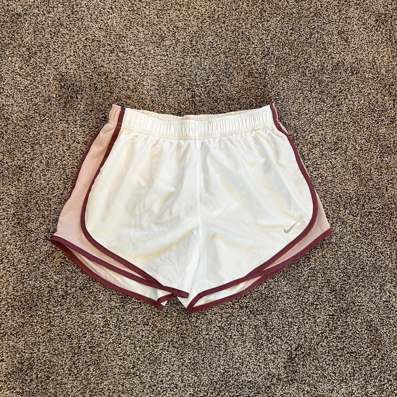 womens white nike air shorts