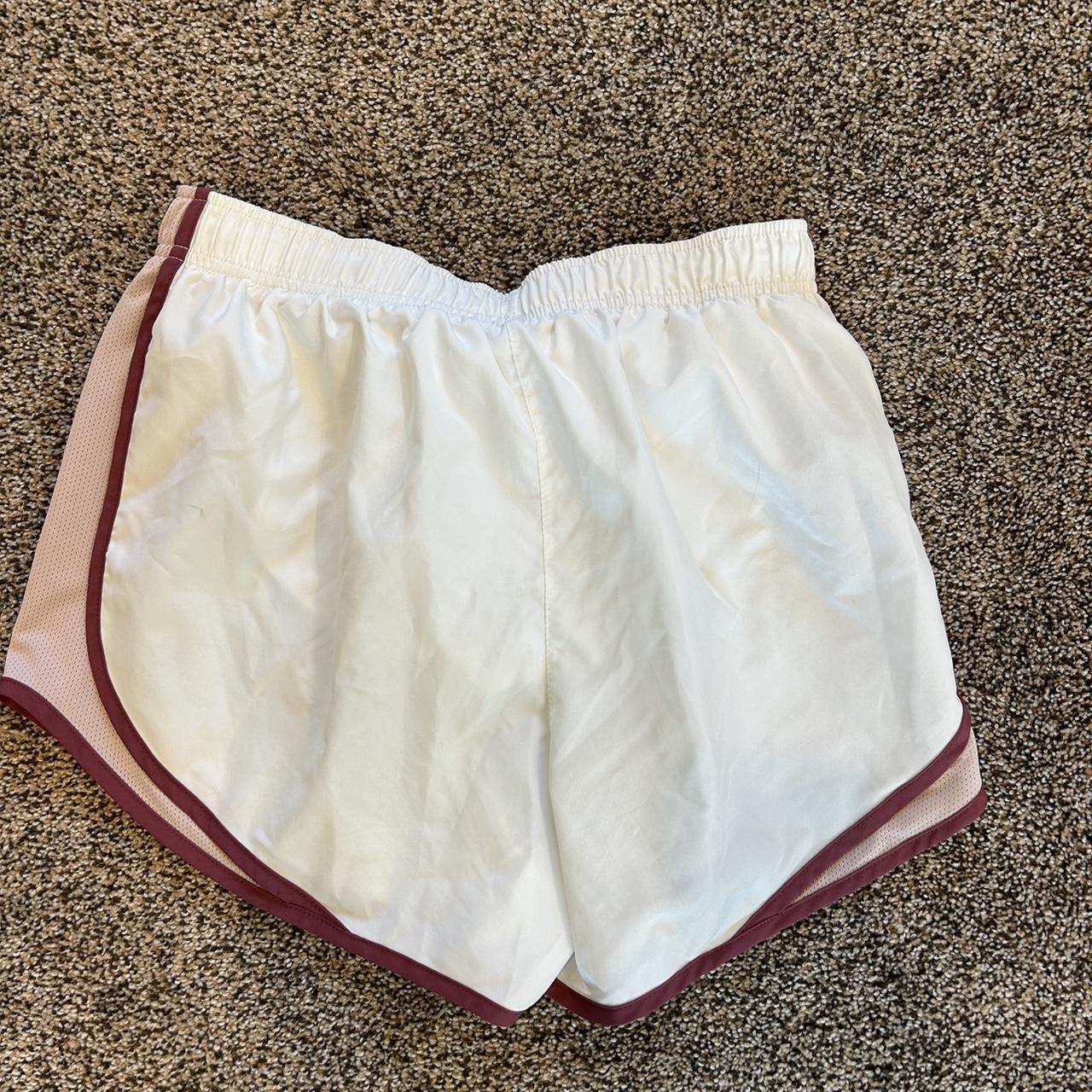 womens white nike air shorts