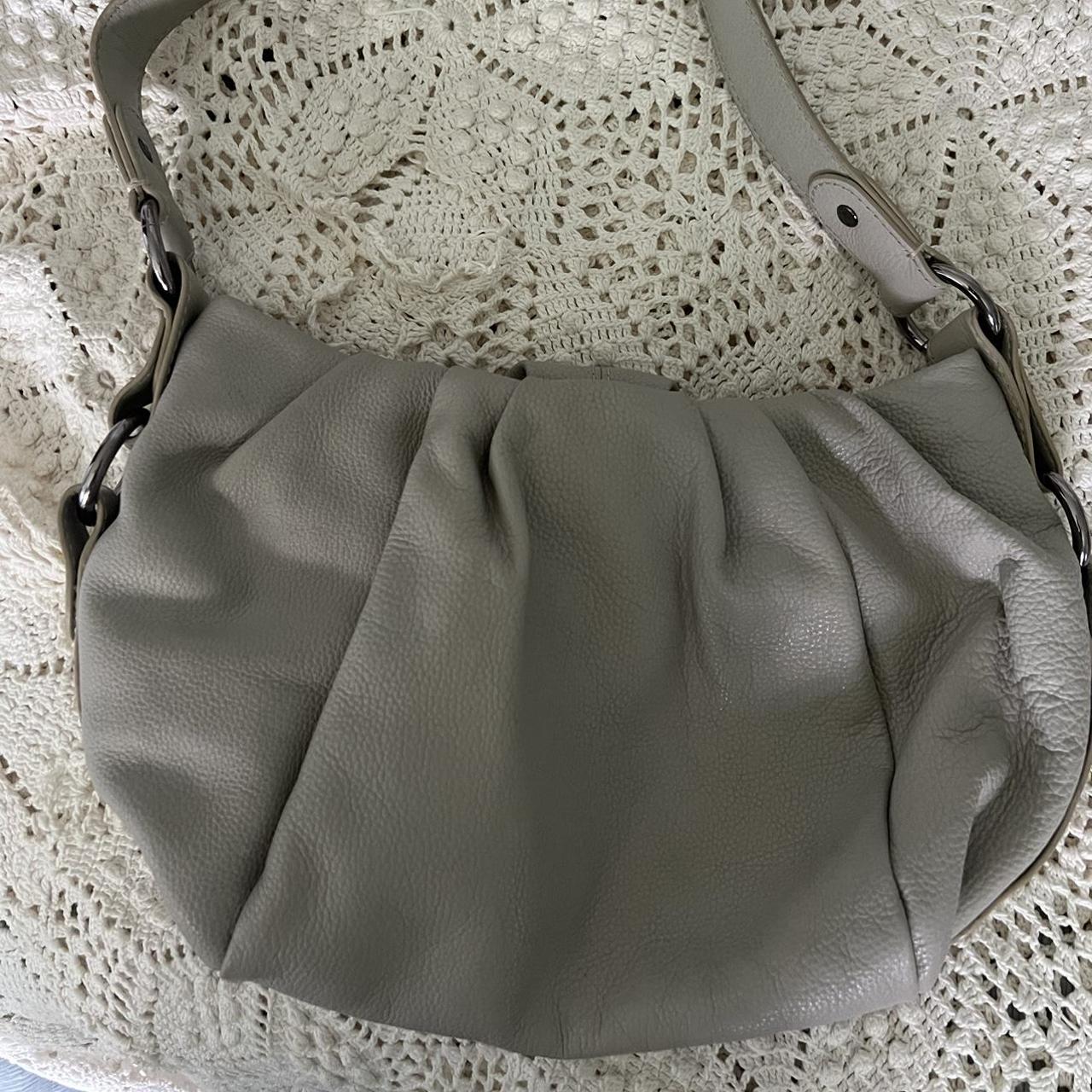 Simply Vera Vera Wang Handbag Purse Faux Leather Slate Blue Gray Snap  Closure | eBay