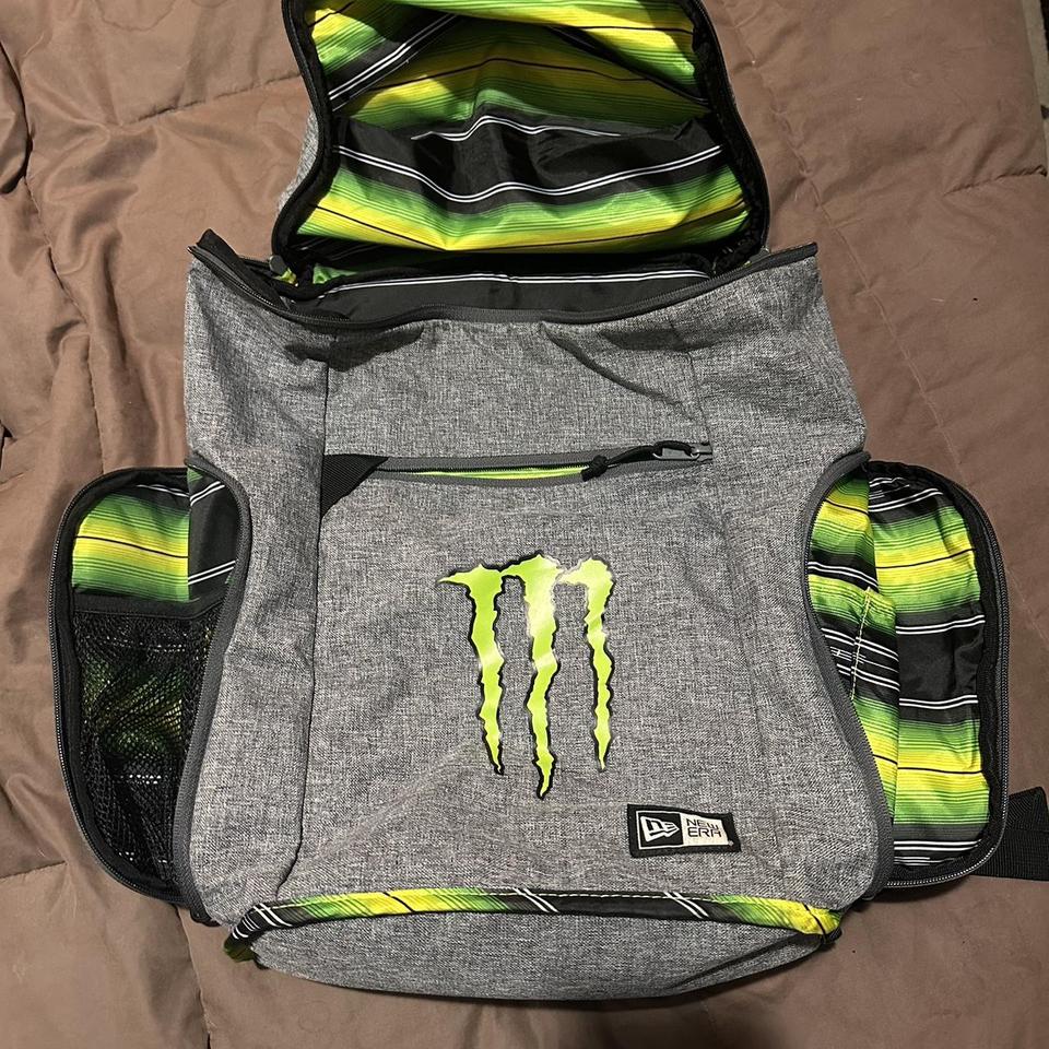 New Era Monster Energy Branded Backpack Depop