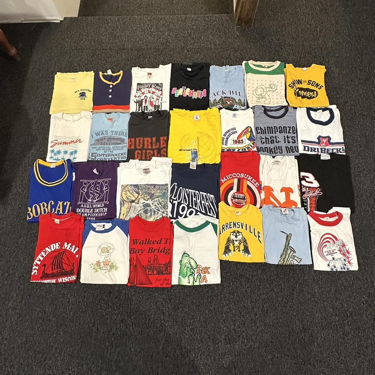 Factory Vintage 90s t shirt Lot bundle