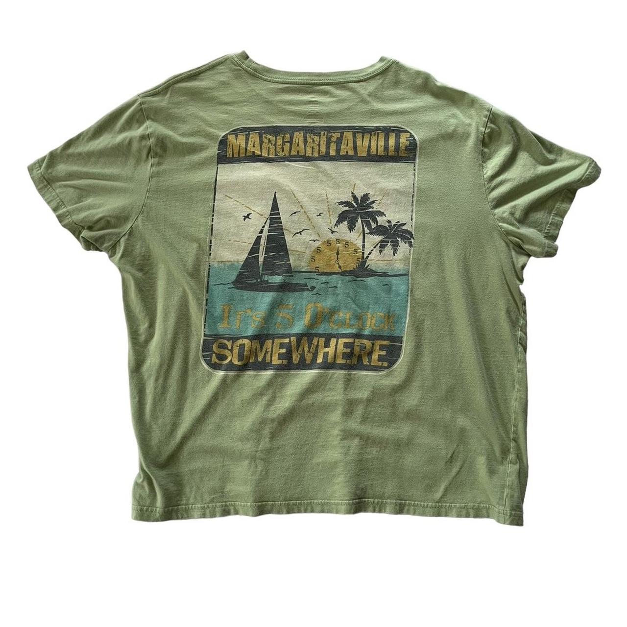 Margaritaville Men's It's 5 o' Clock Somewhere Short Sleeve Pocket