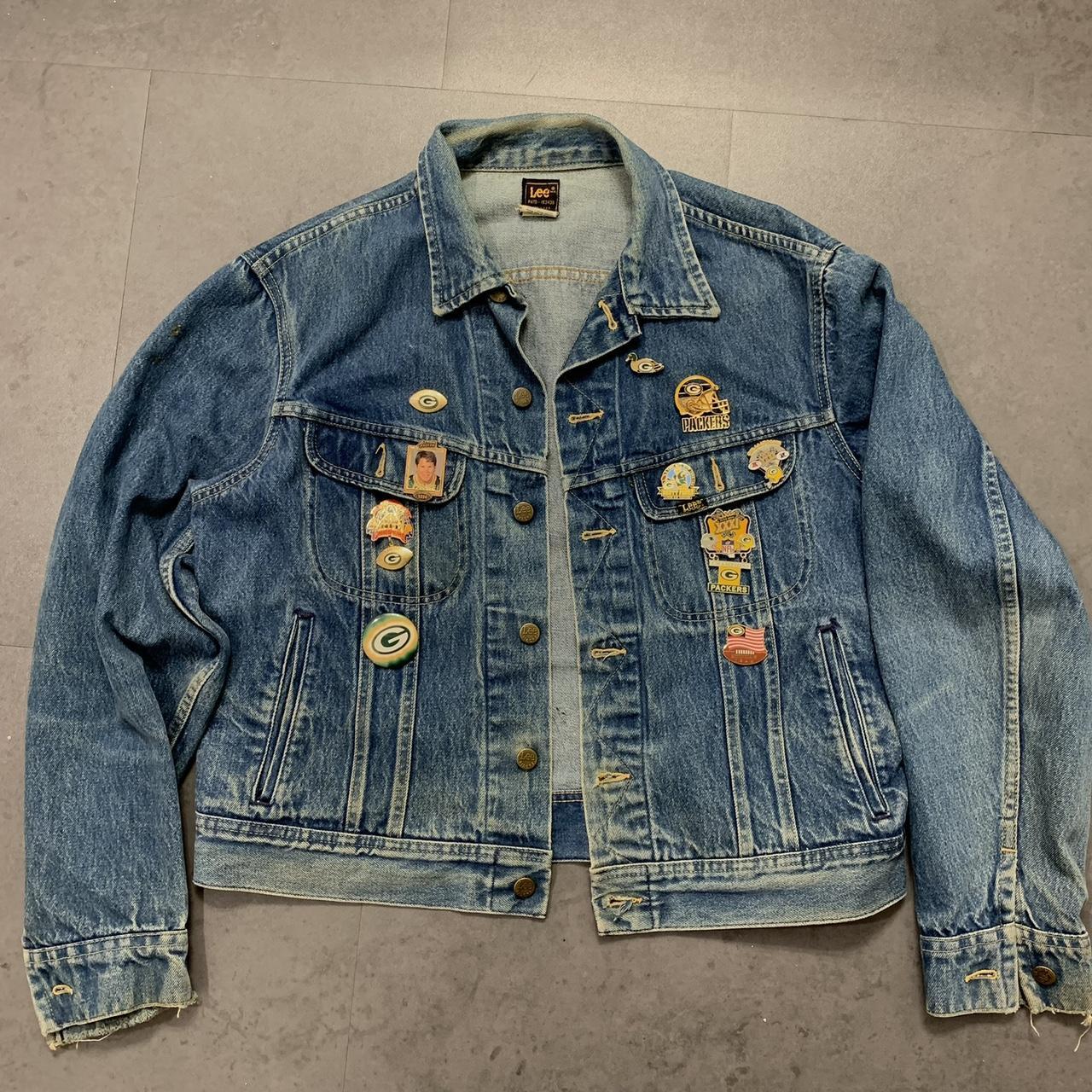 🏈 Lee Denim Jacket Vintage / NFL vintage Green-bay... - Depop