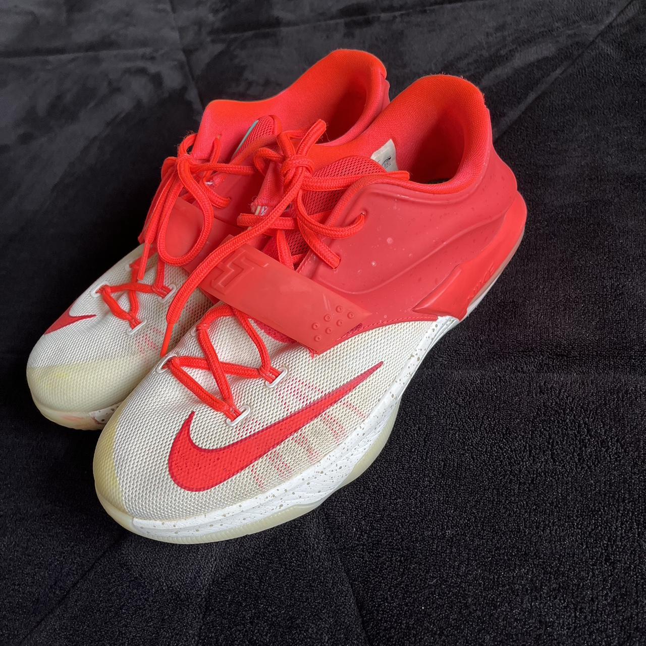 Nike Kd7 Eggnog size 7y decent condition 6.5/10 #kd7... - Depop