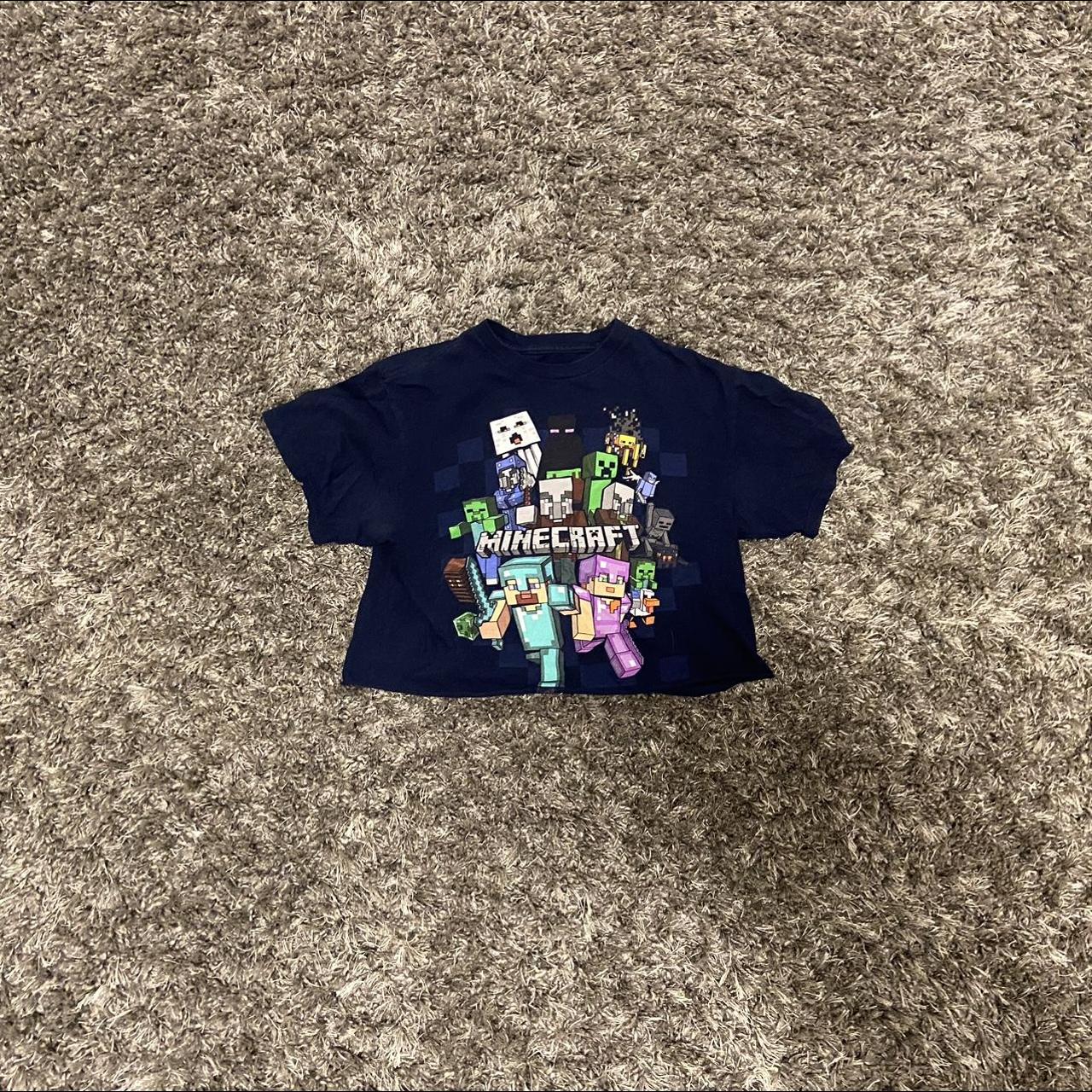 MInecraft Logo Men's T-Shirt Navy