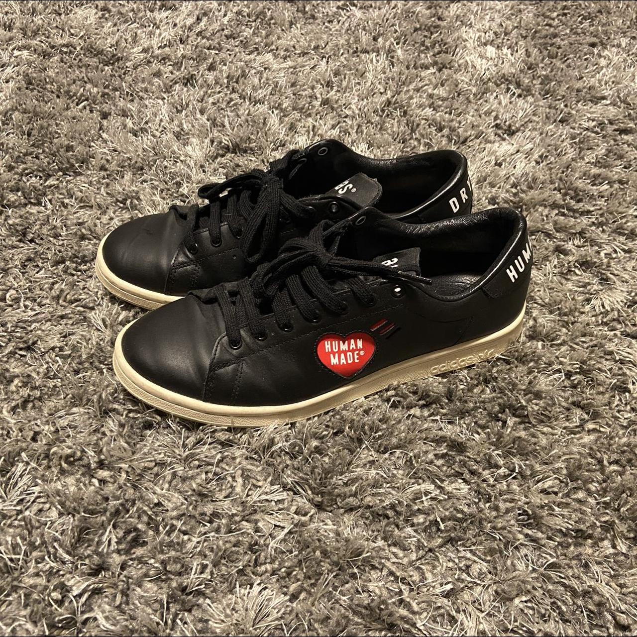Human Made Men's Black and Red Trainers