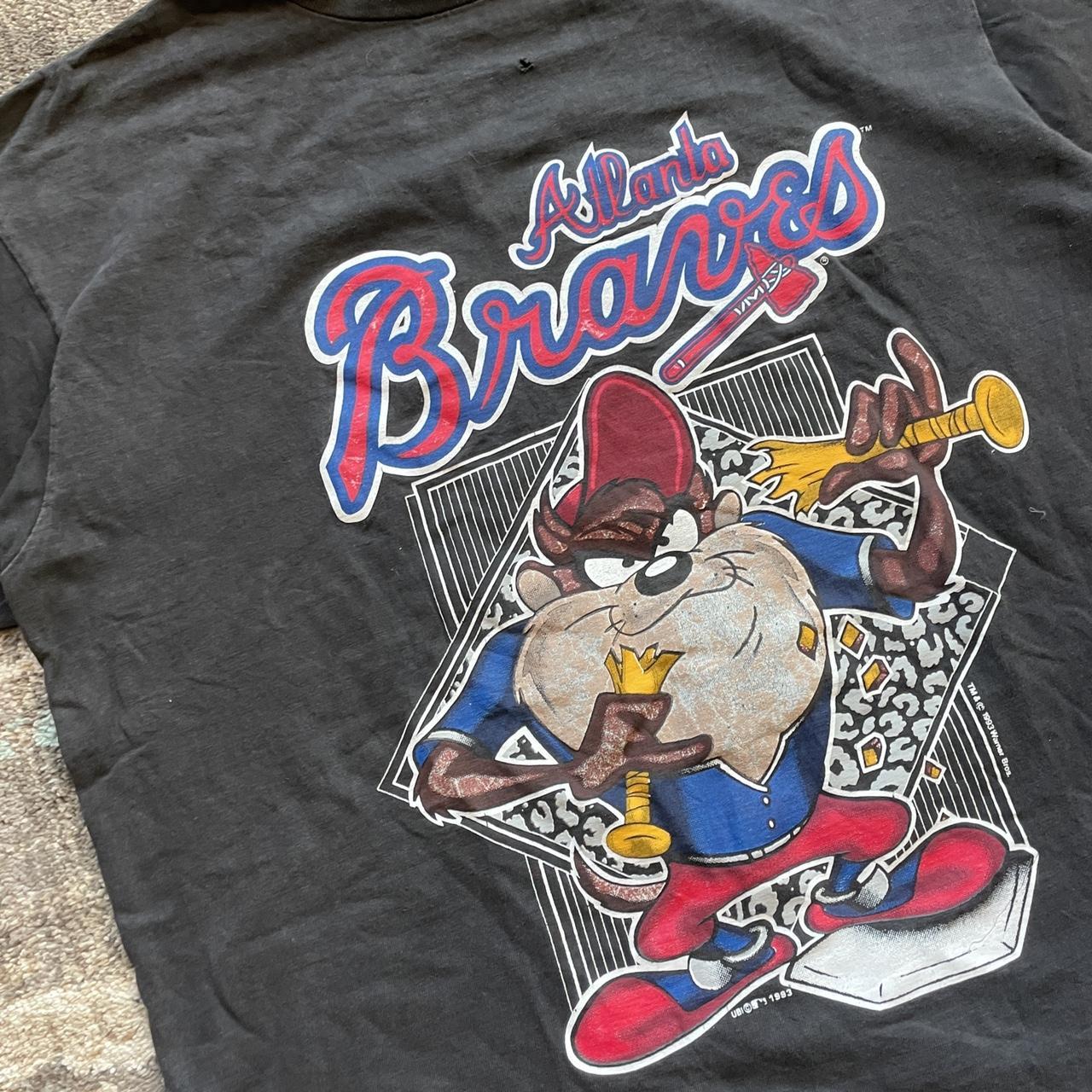 1993 Looney Tunes Vintage Atlanta Braves Shirt