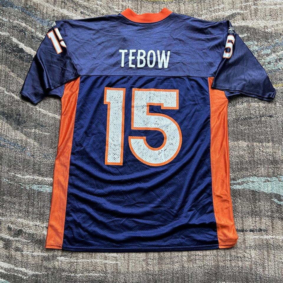 Denver Broncos Tim Tebow Reebok Jersey. Youth Large. - Depop