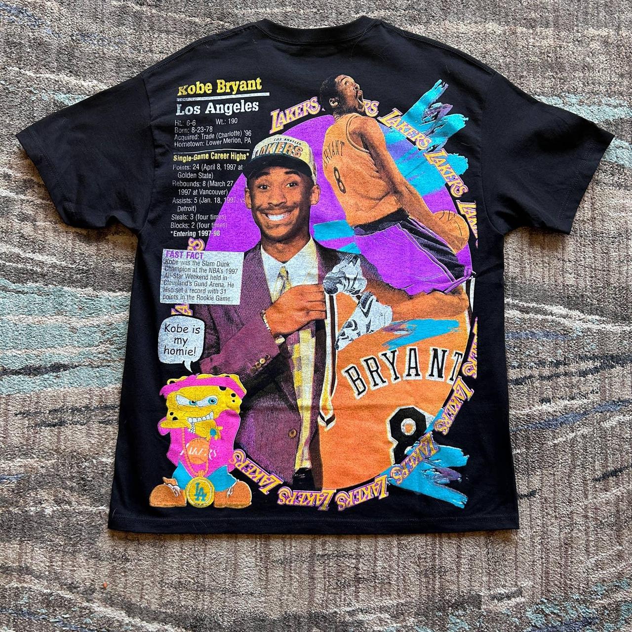 Kobe Bryant - Los Angeles Lakers - Vintage Inspired Bootleg Tee