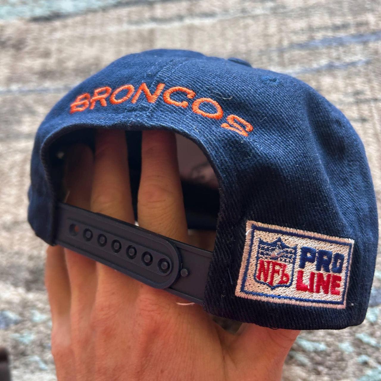 Vintage Denver Broncos Snapback Hat Adjustable Fit - Depop