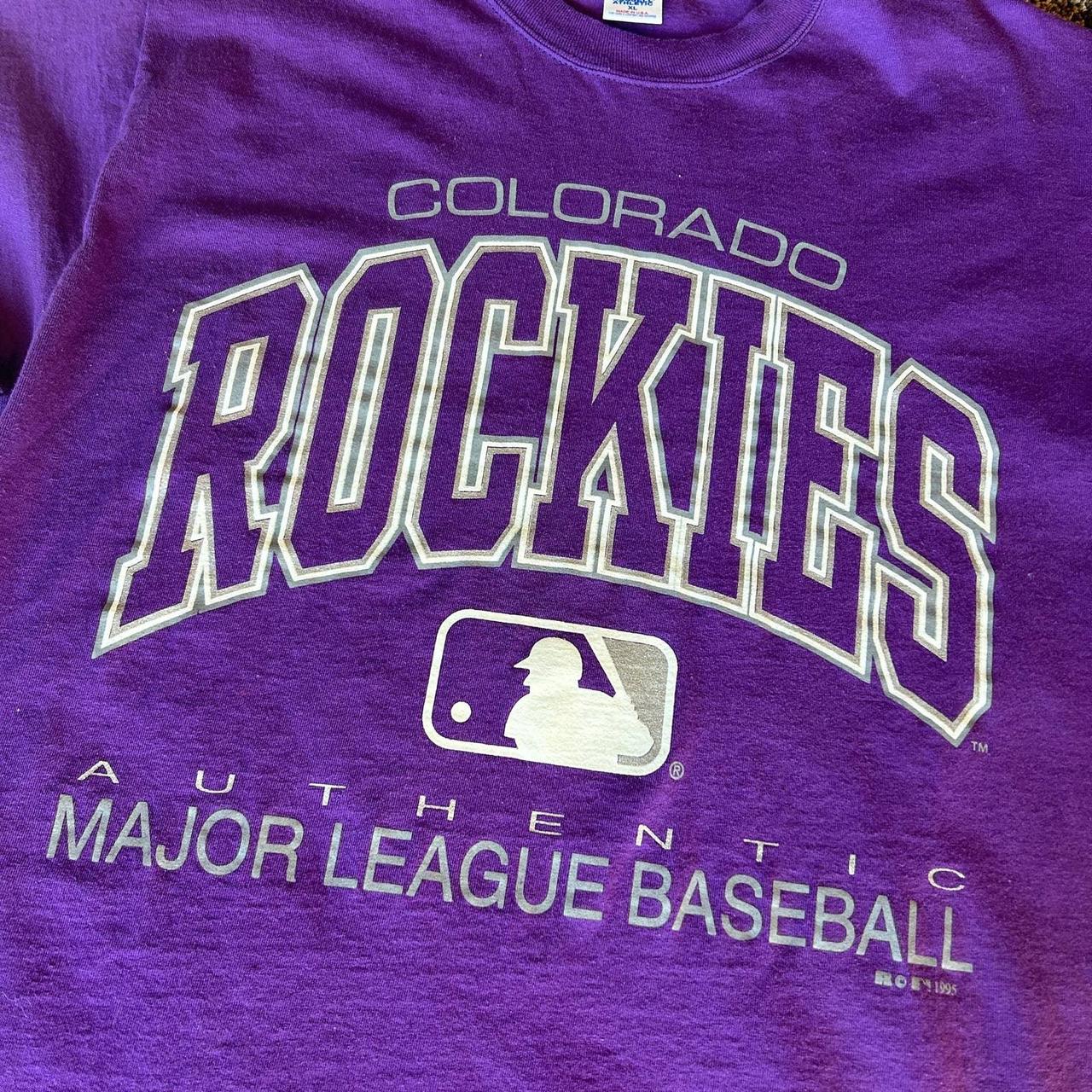 Vintage MLB (Russell Athletic) - Colorado Rockies Baseball Jersey