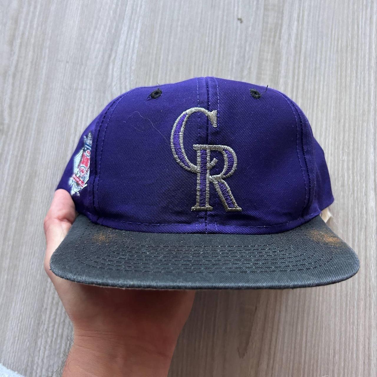 Vintage 1990s MLB Colorado Rockies Snapback Hat