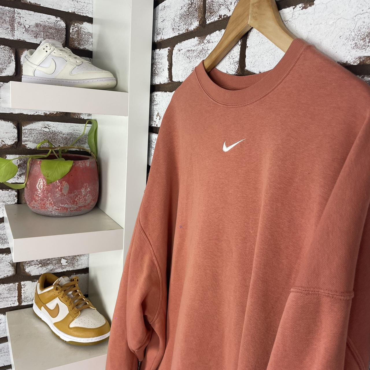 peach nike jacket