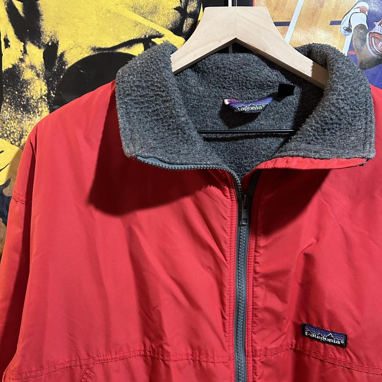 Patagonia red outlet coat