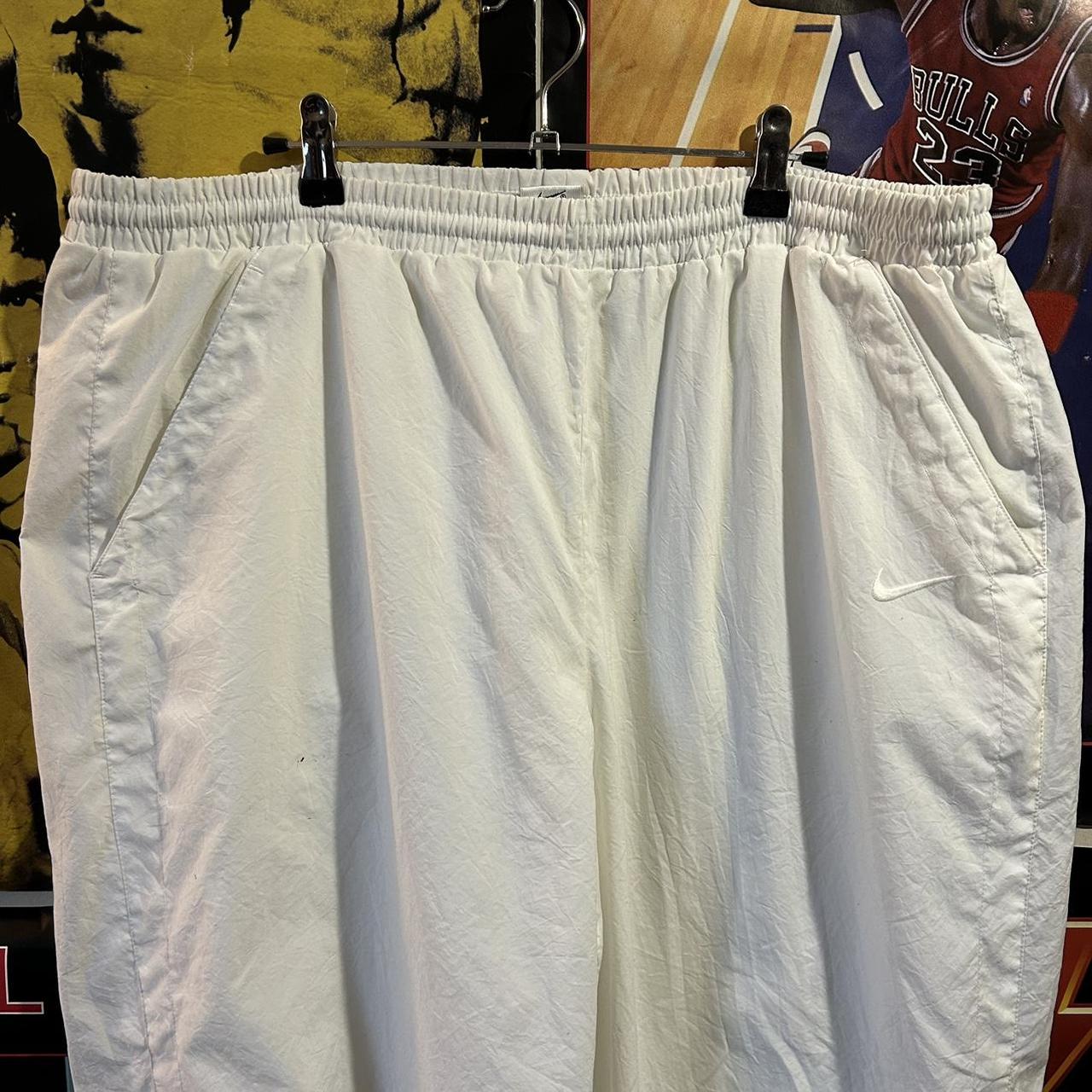 Vintage 90s White NIke Baggy Sweatpants PLEASE READ... Depop