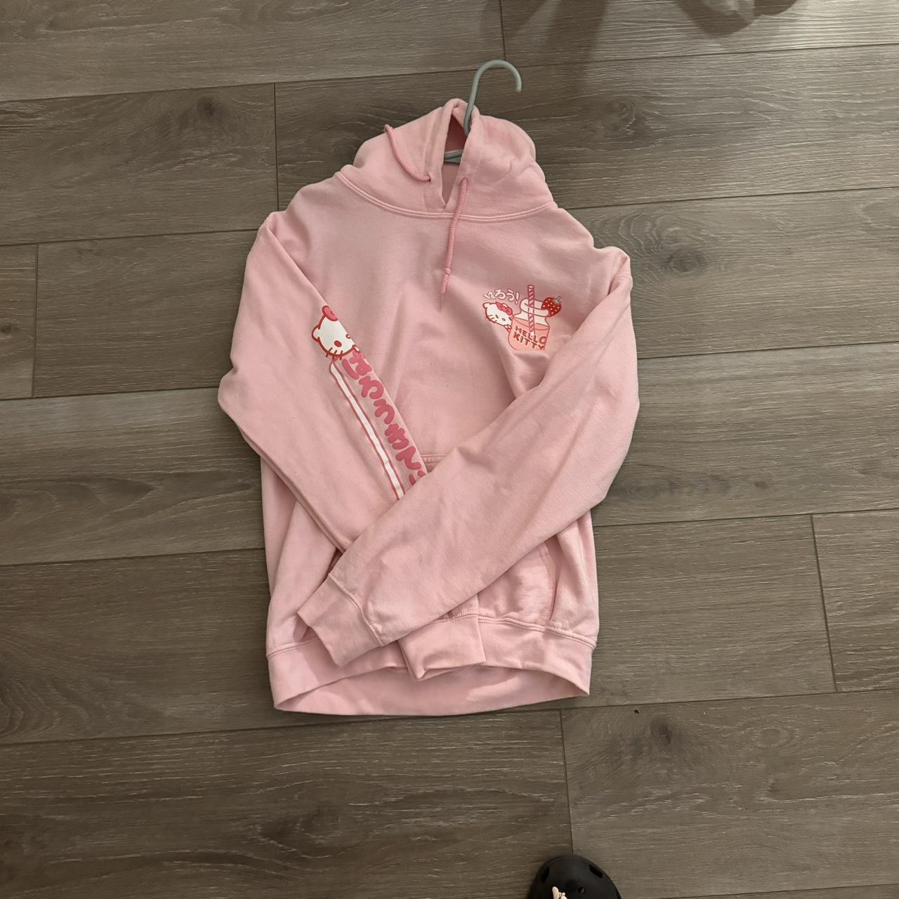 Off white global hot sale warming pink hoodie