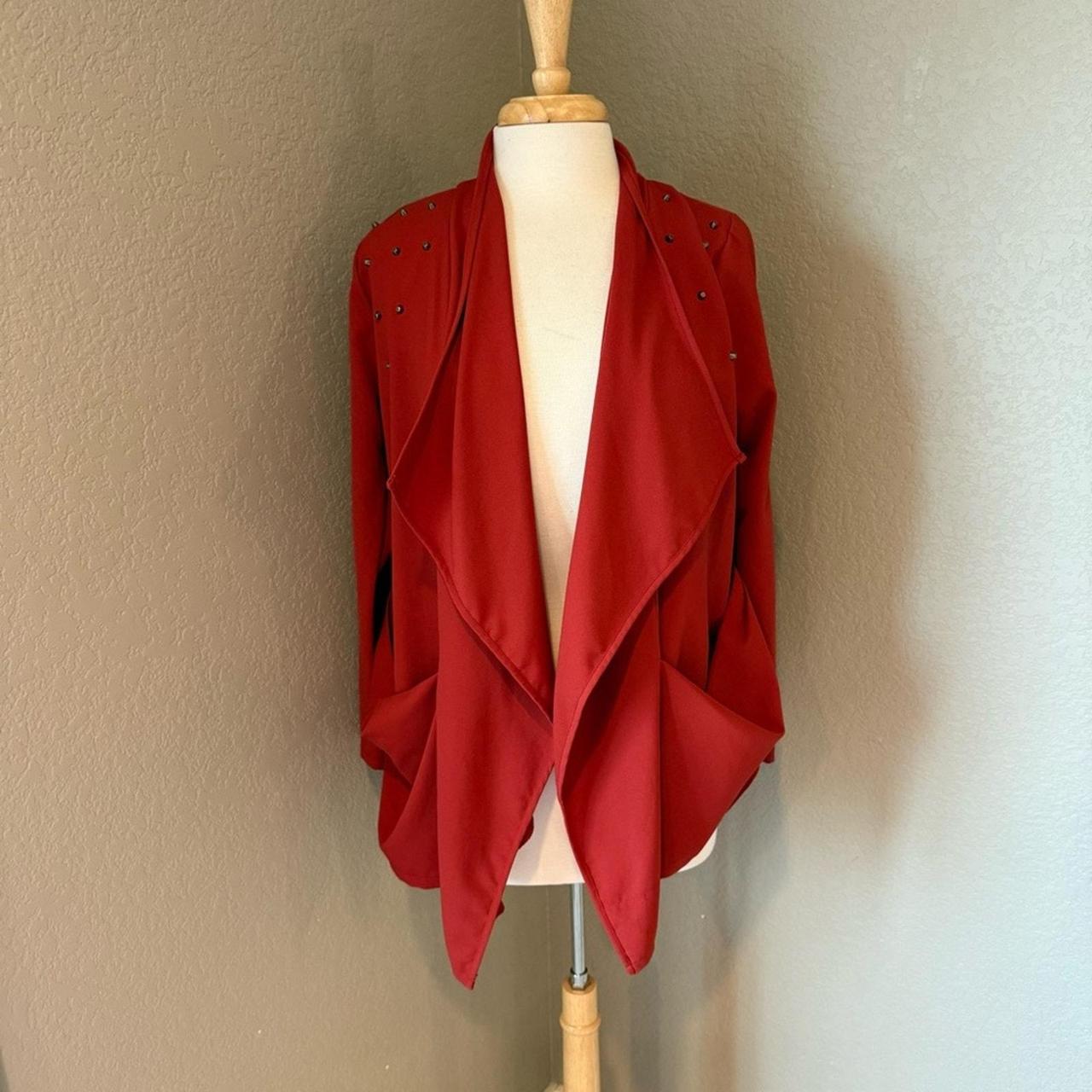 Source Unknown Women's Tailored jacket - Red/Oran… - image 1