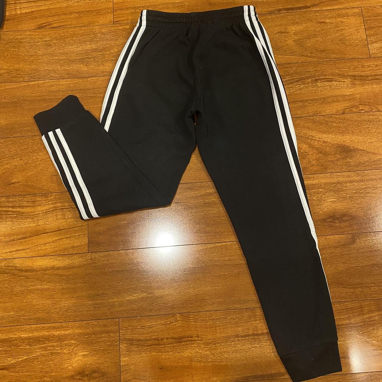 Adidas High Waisted Thick Sweatpants (Women's Small) - Depop
