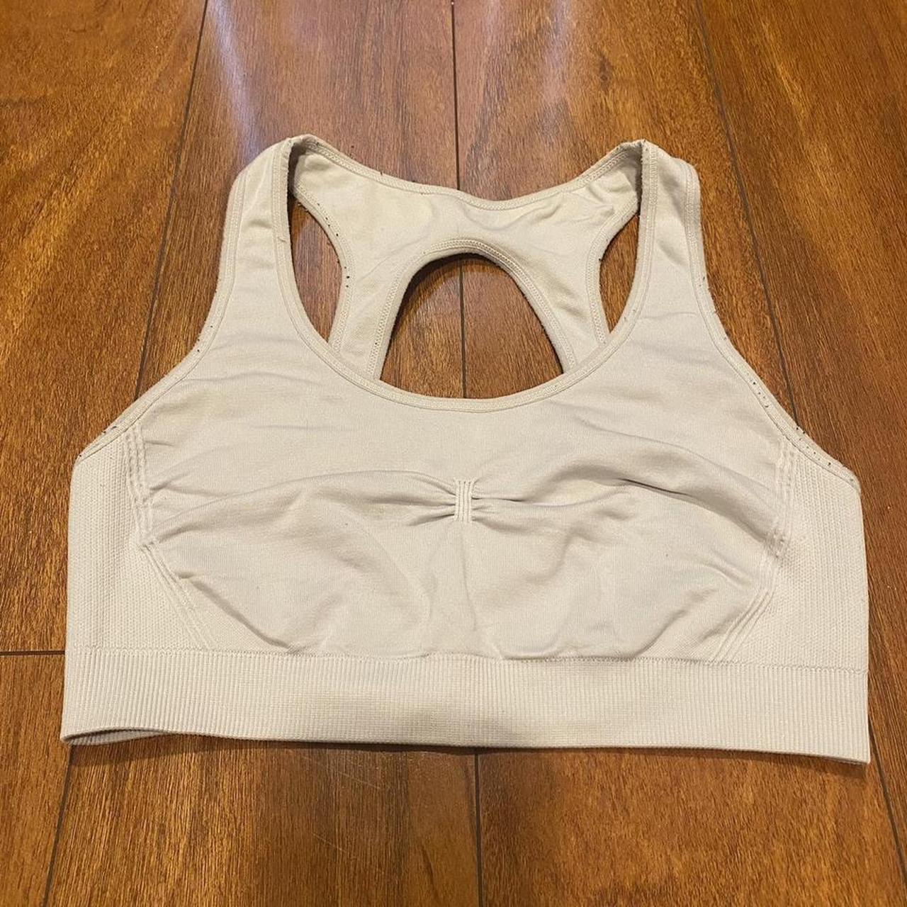 Aerie White Sport Bra (Size Small) Casual,... - Depop