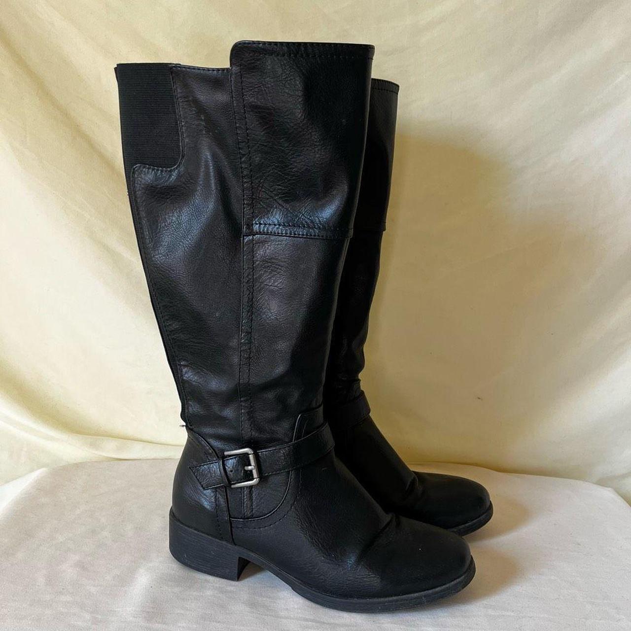 croft and barrow black boots