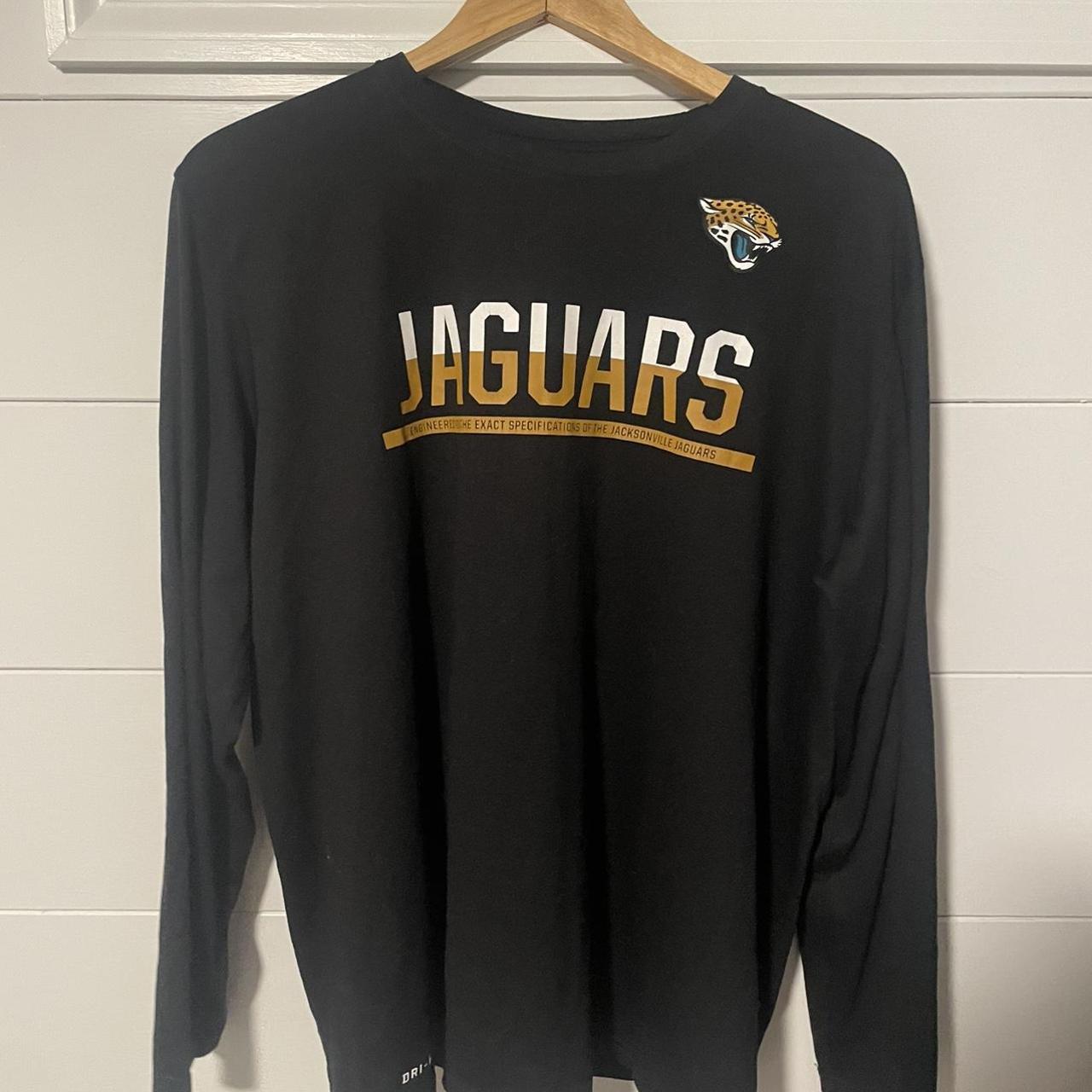 Nike Jacksonville Jaguars Dri fit LS T shirt Size XL - Depop