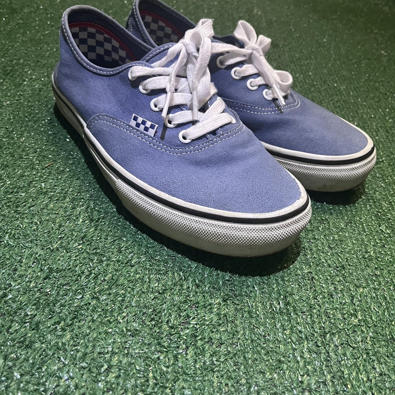 Blue 2024 faded vans