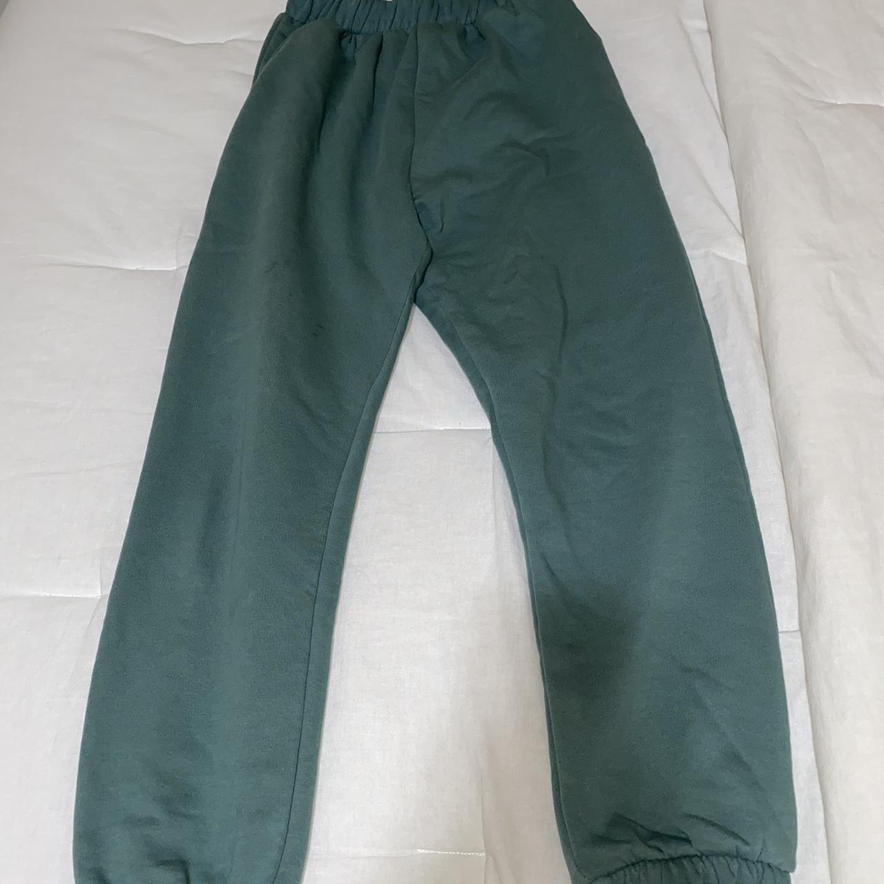 Zara cheap green sweatpants