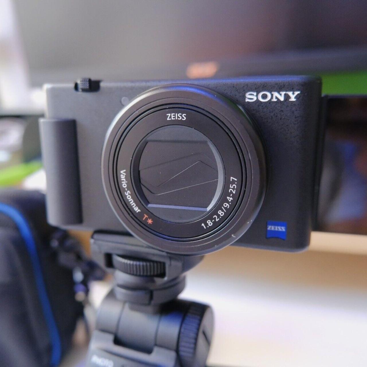 Sony ZV1 Digital Compact Vlogging Camera Black... Depop