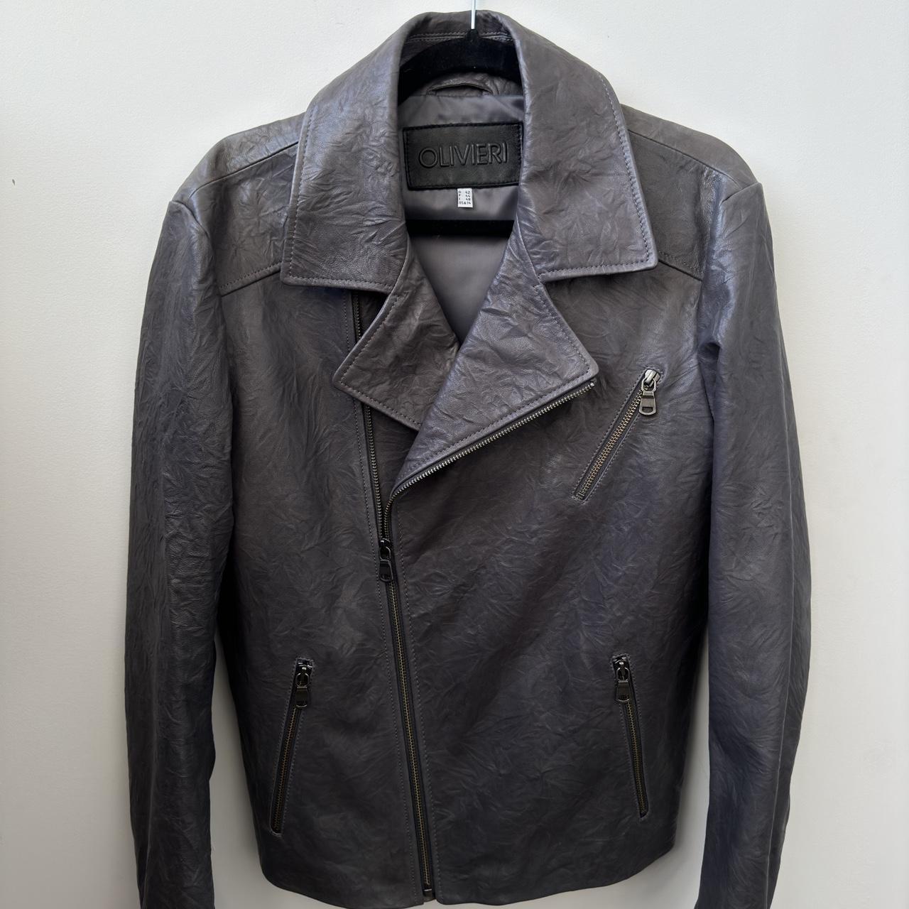 olivieri leather jacket