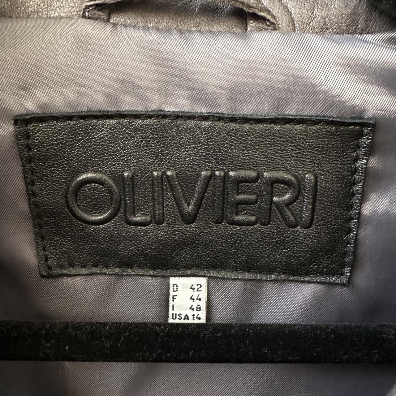 olivieri leather jacket