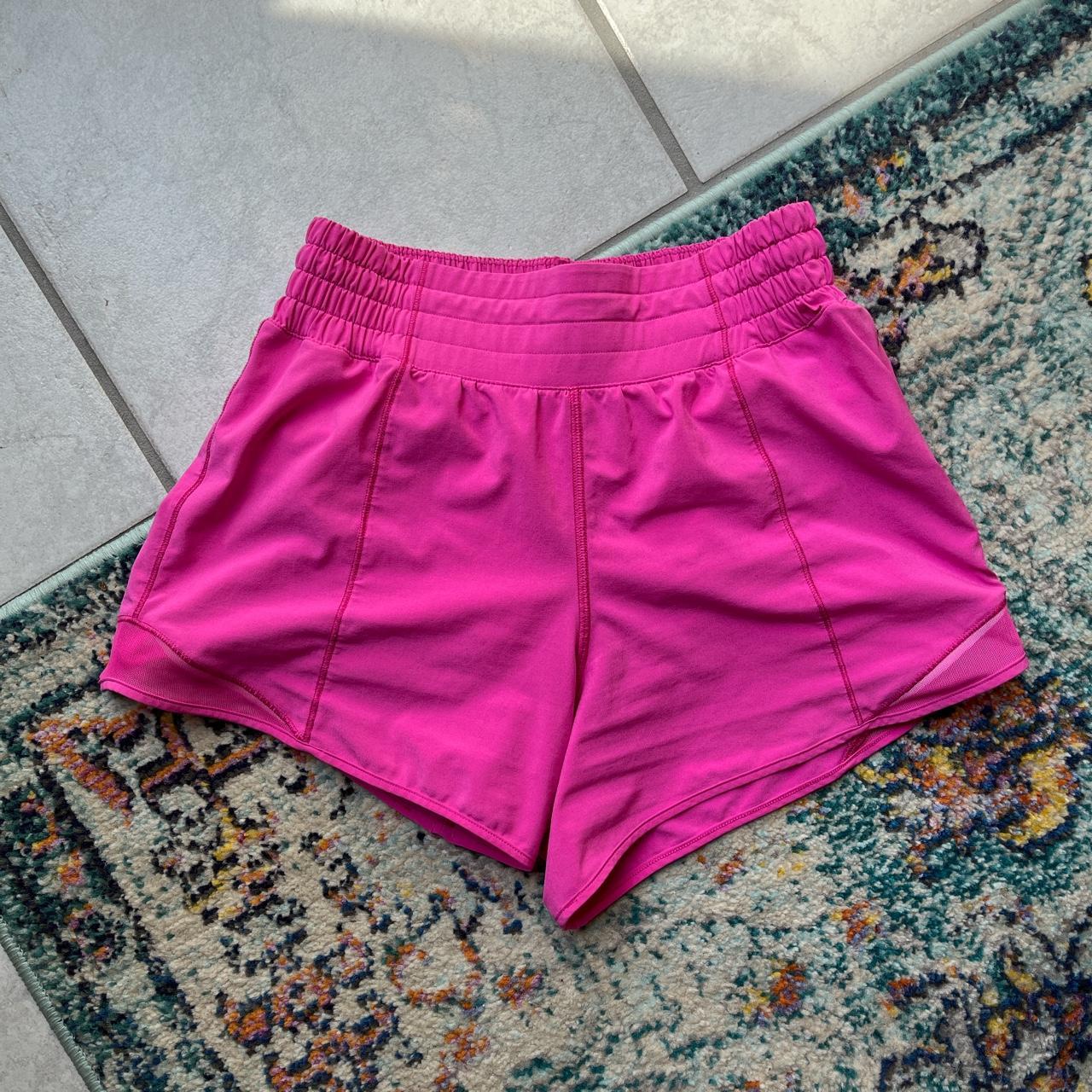 Lululemon Women's Pink Shorts | Depop