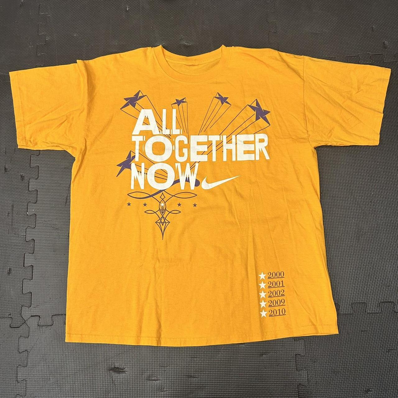 Park Ave NBA La Lakers Classic Yellow T-Shirt Size: XX-Large Yellow