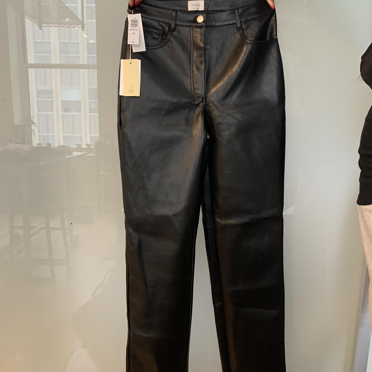 tall leather pants