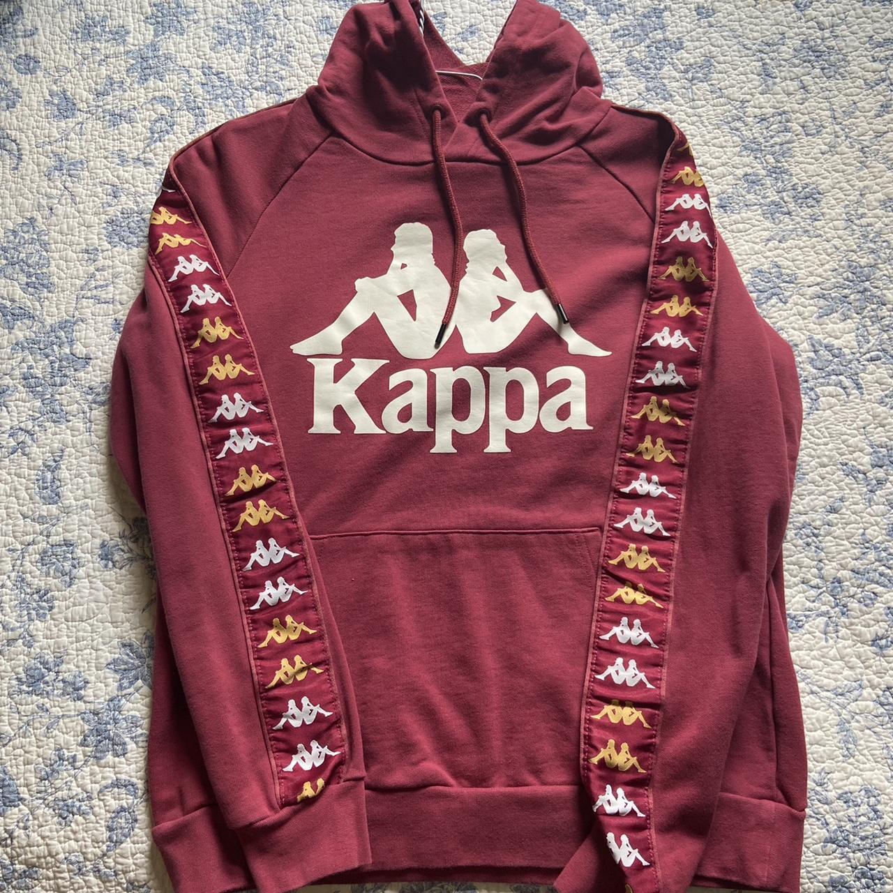 Kappa burgundy hoodie new arrivals