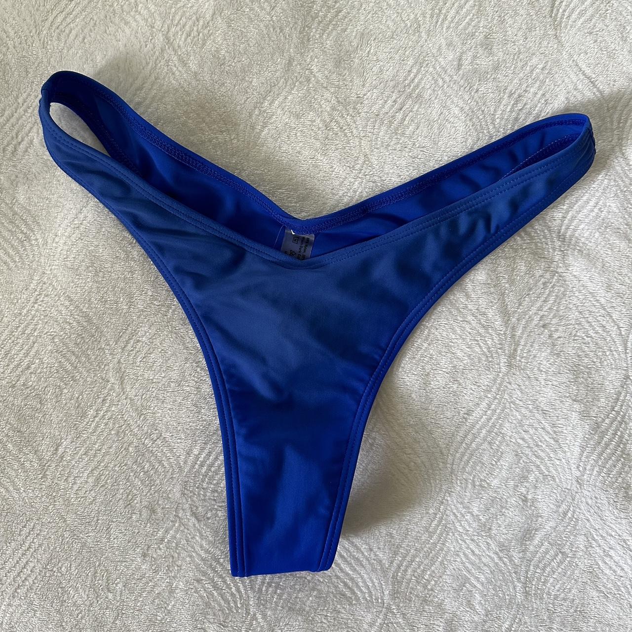 Shein Women S Blue Bikini And Tankini Bottoms Depop