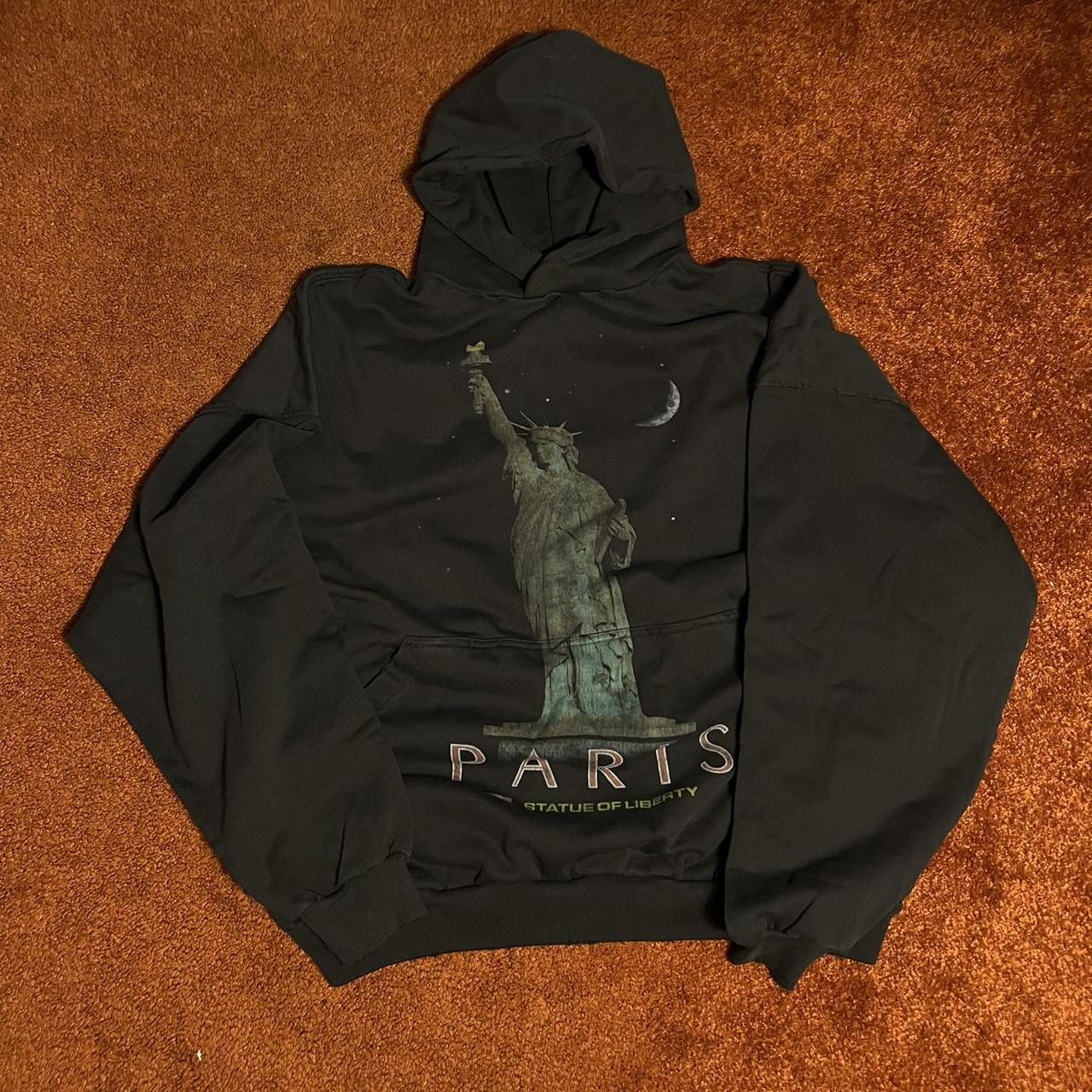 Balenciaga Statue of Liberty Paris hoodie | Depop