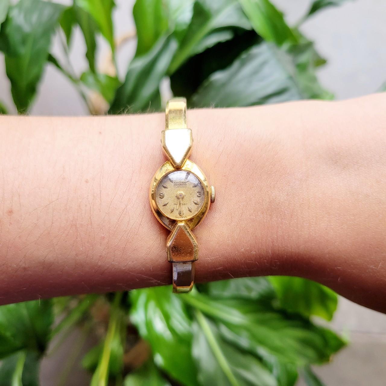 benrus 20 micron gold watch