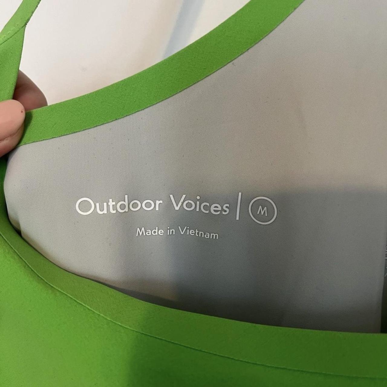 Outdoor Voices Women's Green Dress Depop