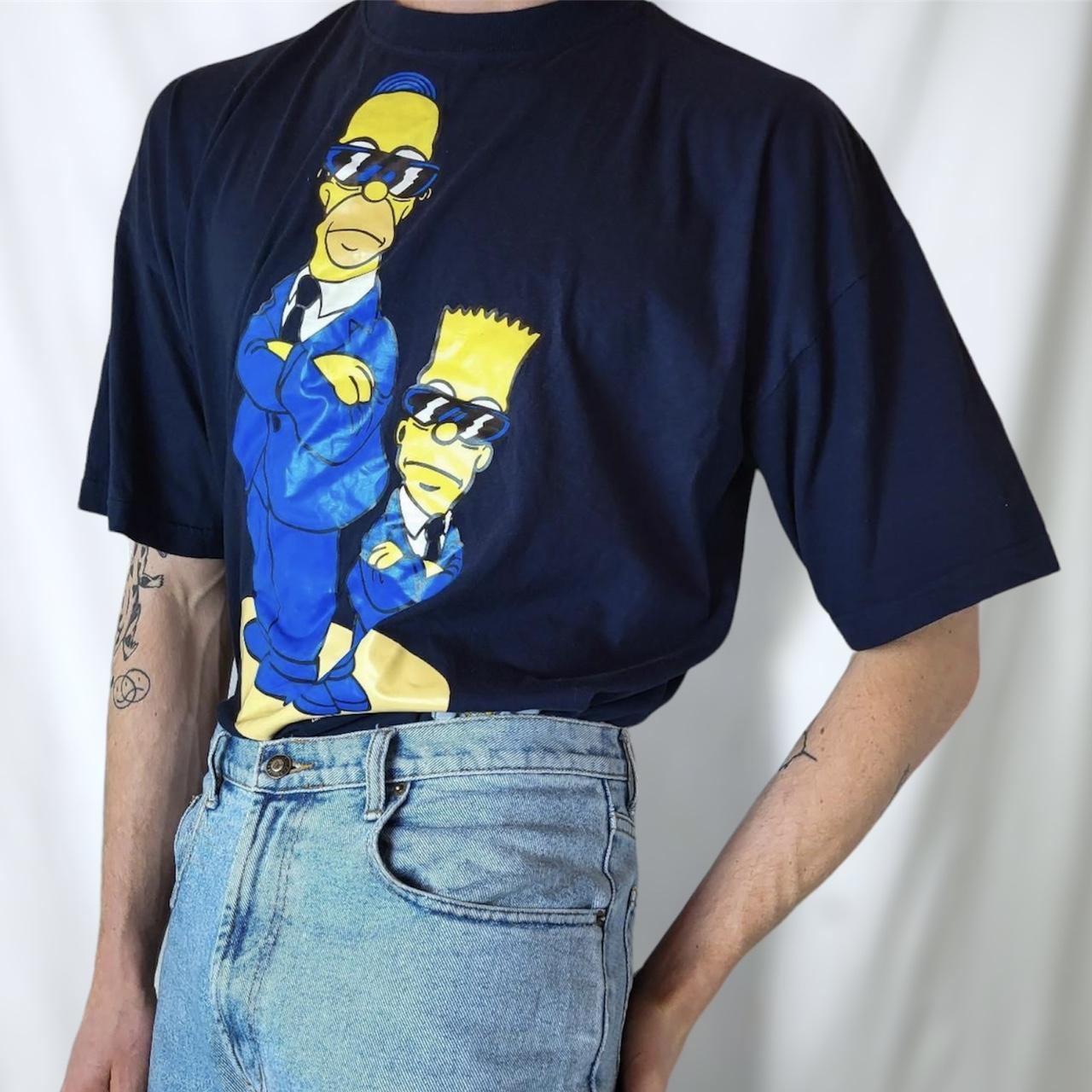 Vintage 2001 The Simpsons T-Shirt The Simpsons... - Depop