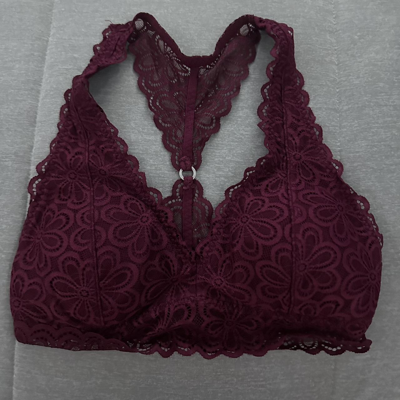 hollister gilly hicks lace bralette -xs,