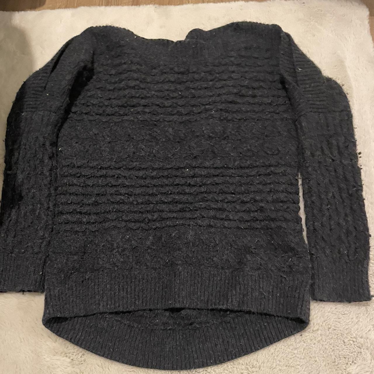 All Saints Reed Boat Neck Wool Blend Jumper... - Depop