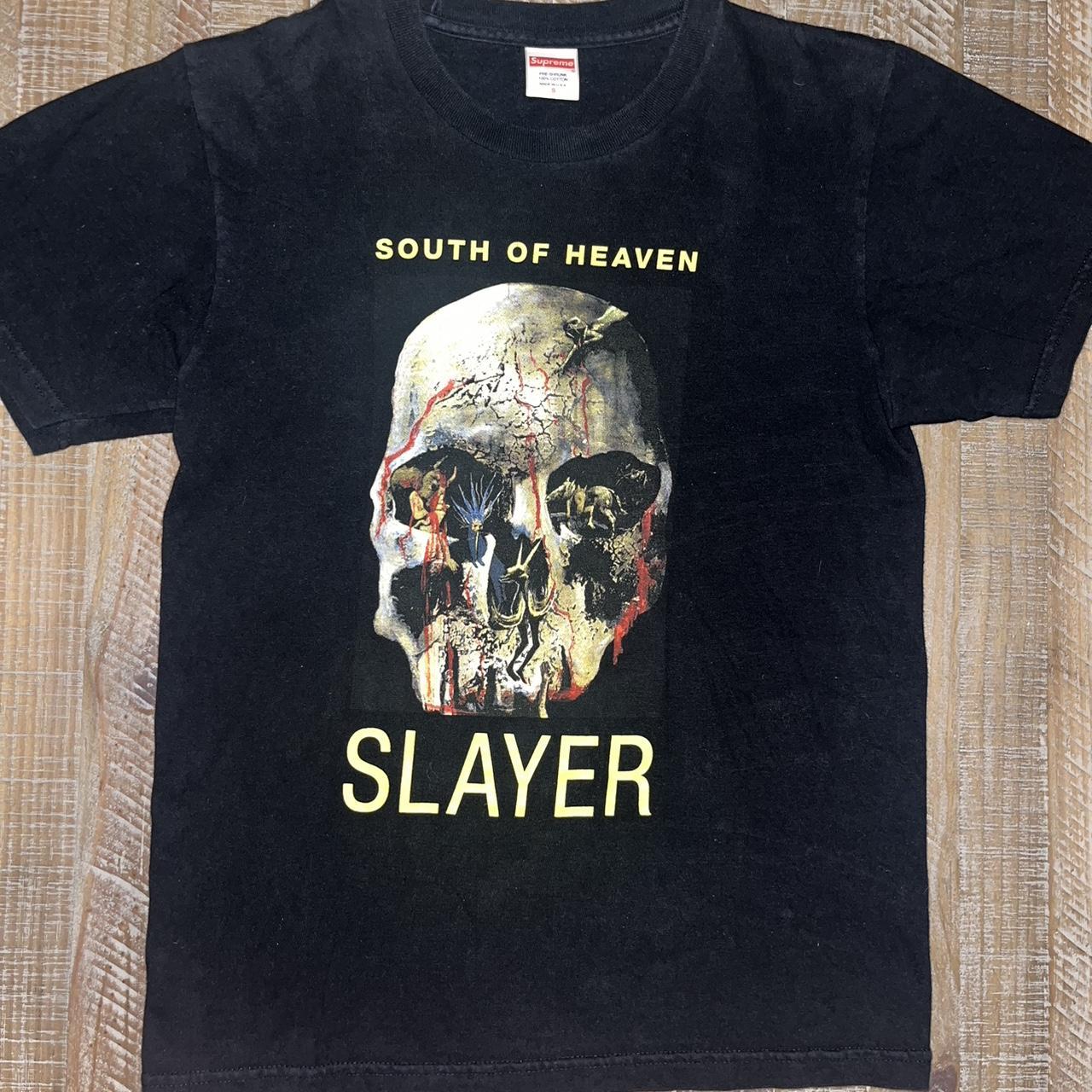 Supreme Slayer South of Heaven shirt - Depop