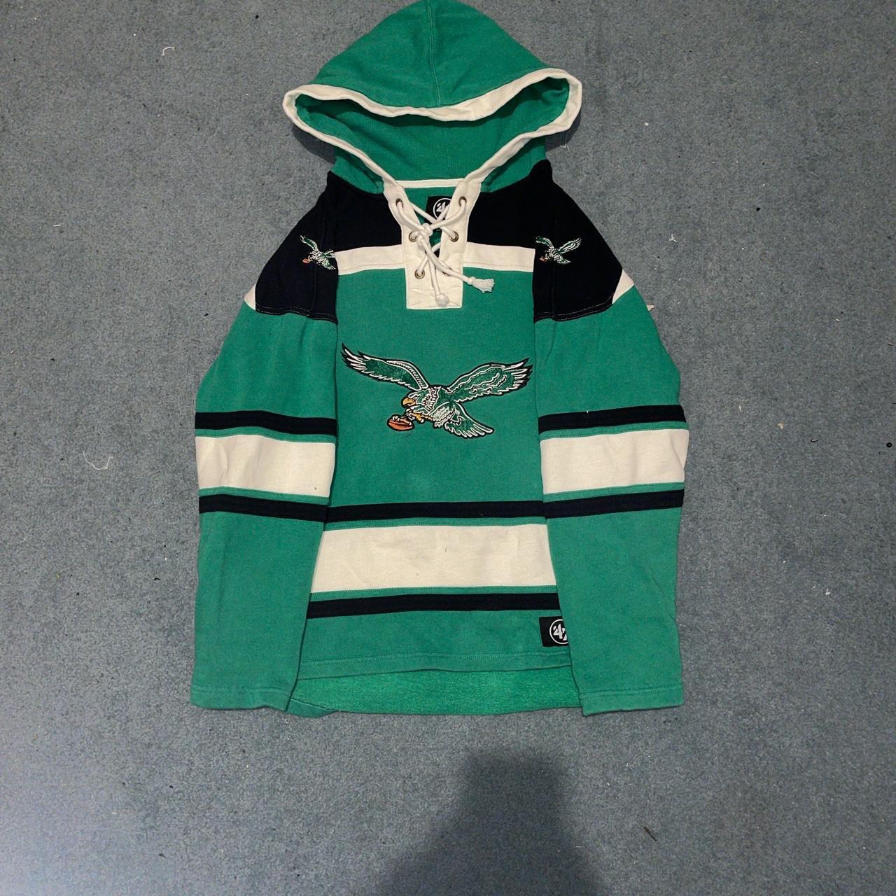 Eagles football hockey sweatshirt 47brand - Depop