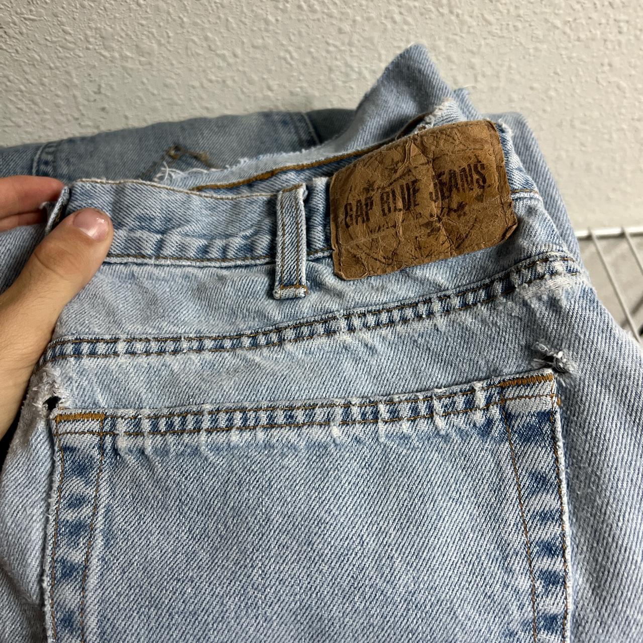 vintage gap cutoff jeans Details: vintage light... - Depop