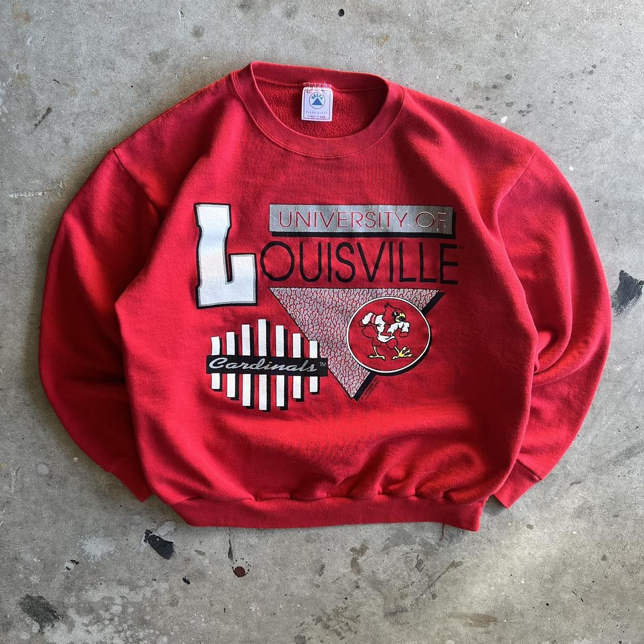 Vintage 90s University of Louisville Cardinals - Depop