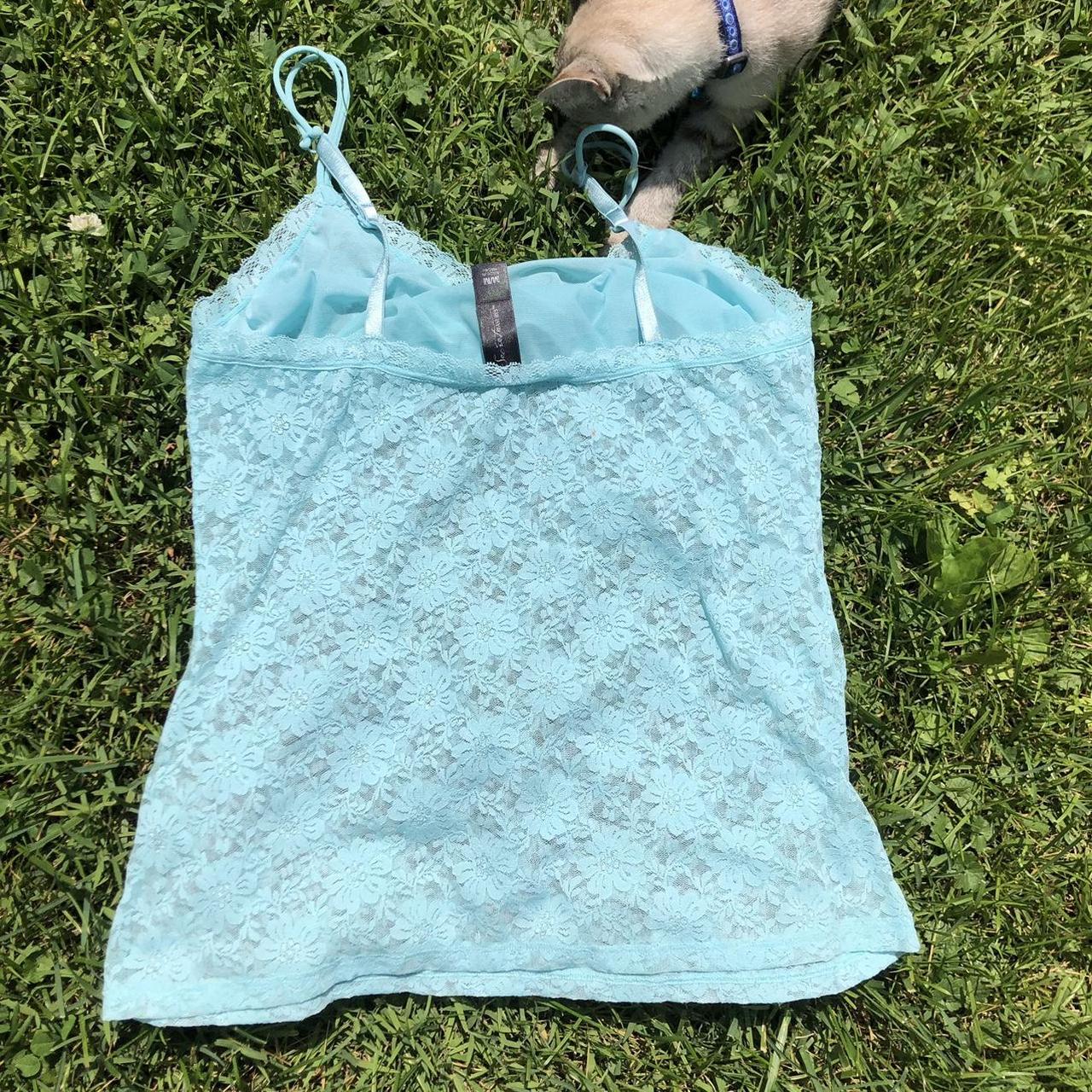 Secret Treasures Women's Blue Vest Depop